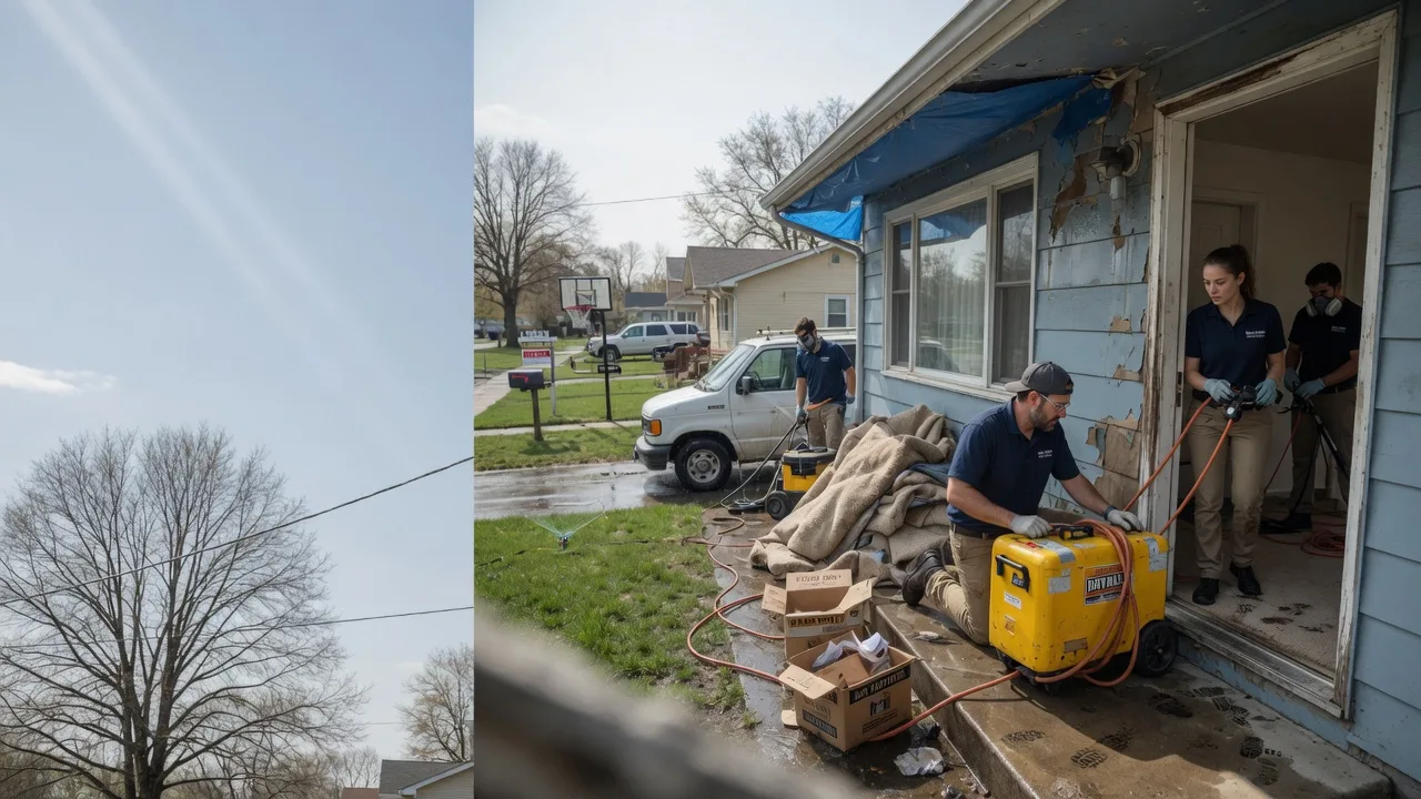 Basement Flood Cleanup in Bensalem, PA near me